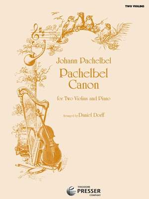 Johann Pachelbel: Canon For Two Violins And Piano
