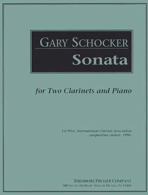 Schocker: Sonata for 2 Clarinets