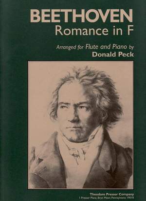 Beethoven: Romance Op.50 in F major (arr. D.Peck)