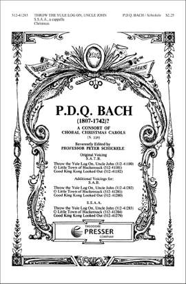 Bach: Throw the Yule Log on, Uncle John (SSAA Chorus)