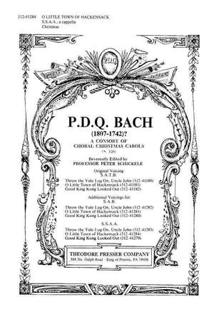 Bach: O Little Town of Hackensack (SSAA Chorus)