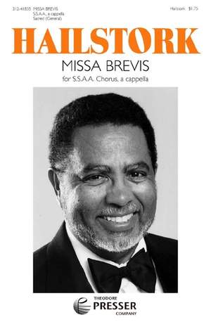 Hailstork: Missa brevis