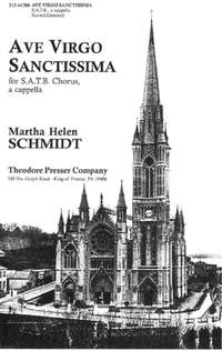 Schmidt MH: Ave Virgo Sanctissima