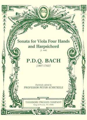 Bach: Sonata for Viola 4 Hands