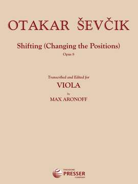 Sevcík: Shifting (Changing the Positions) Opus 8