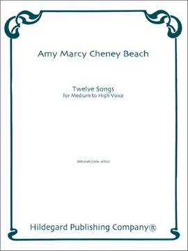 Beach: 12 Songs for medium to high Voice