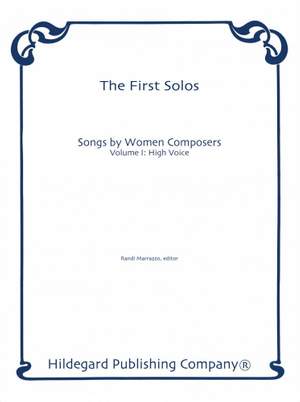 First Solos: Songs by Women Composers Vol.1, High Voice