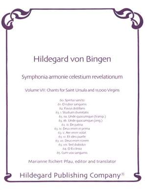 Bingen, H v: Symphonia Armonie Celestium Revelationum