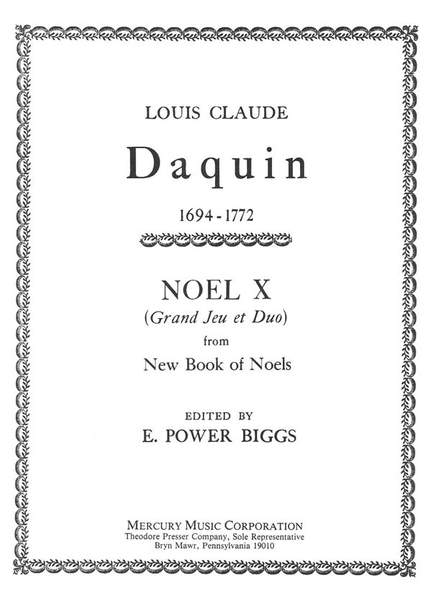 Daquin: Noel X