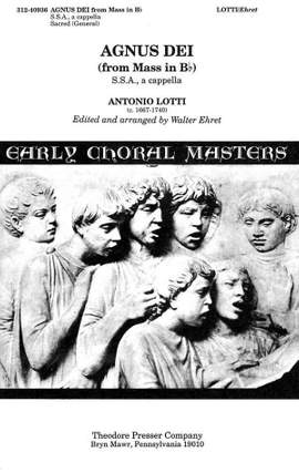 Lotti: Agnus Dei