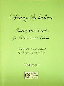 Schubert: 21 Lieder Vol.1
