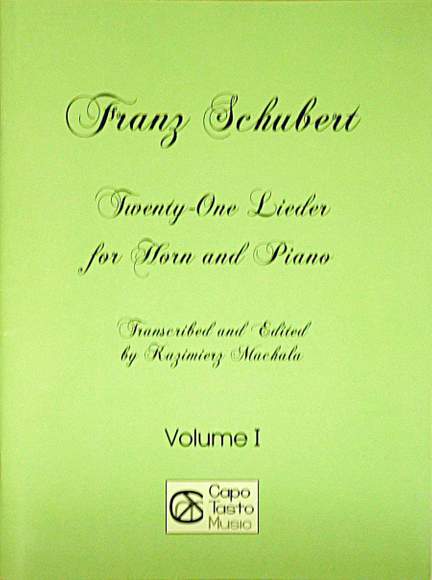 Schubert: 21 Lieder Vol.1