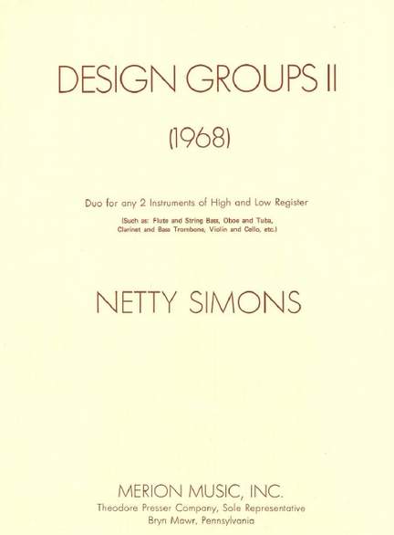 Simons: Design Groups II