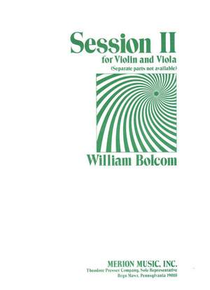 Bolcom: Session II