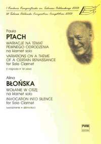 Paula Ptach: Variations on a Theme of a Certain Renaissance; Alina Blonska: Invocation into Silence