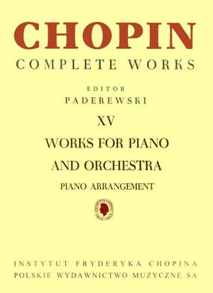 Chopin, F: Works for Piano and Orchestra (Piano Arrangement)