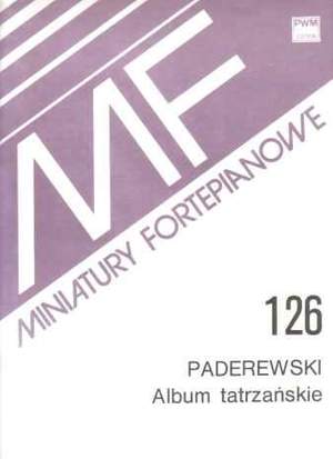 Paderevsky, I J: Tanz–Album op. 12