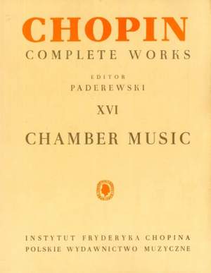 Chopin, F: Chamber Pieces