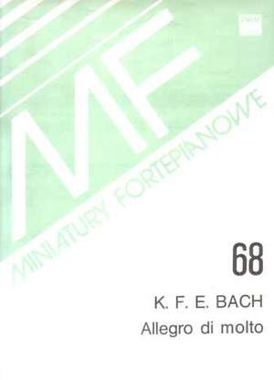 Bach, C P E: Allegro Di Molto Mf 68