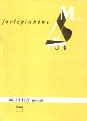 Lully, J: Gavotte In D Minor For Piano