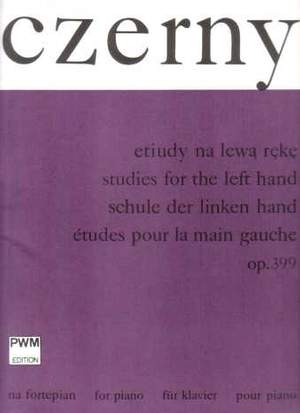 Czerny, C: Left Hands Studies Op399