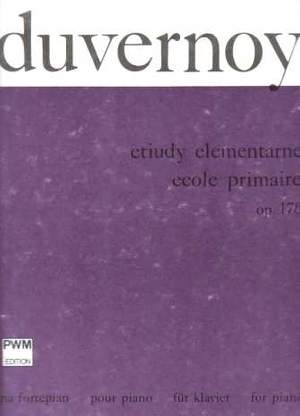 Duvernoy, J: Elementary Studies Op176pn.
