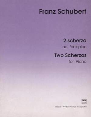 Schubert, F: Scherzos,2