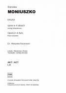 Moniuszko, S: Halka Opera in 4 Acts Vocal Score