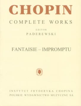Chopin, F: Fantasie-impromptu