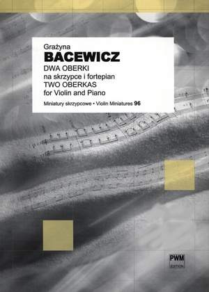 Bacewicz, G: 2 Oberek