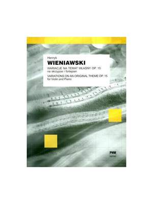 Wieniawski, H: Variat Ue Ein Orig Theme Op15