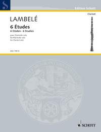 Lambelé, G: 6 Etüden