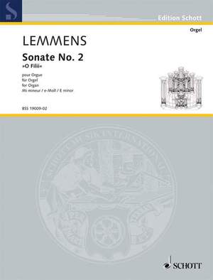 Lemmens, J: Sonate No. 2 O filii