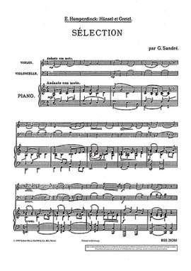 Humperdinck, E: Hansel and Gretel