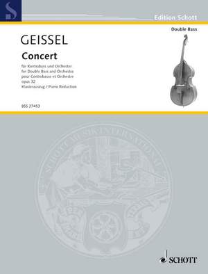 Geissel, J: Concert op. 32