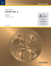 Sauer, E v: Sonate Nr. 2 F-Dur F major
