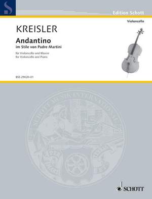 Kreisler, F: Andantino in the Style of P. Martini No. 2