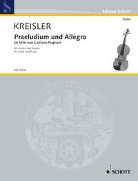 Kreisler, F: Praeludium und Allegro No. 5