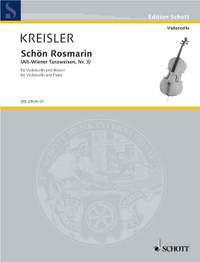 Kreisler, F: Schön Rosmarin No. 12