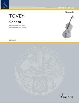 Tovey, D F: Sonate F-Dur op. 4