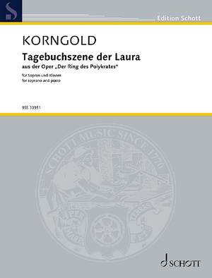 Korngold, E W: Tagebuchszene der Laura