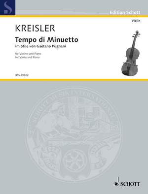 Kreisler, F: Tempo di Minuetto No. 14