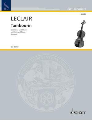 Leclair, J: Tambourin No. 3