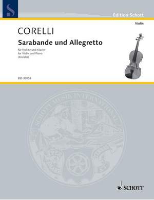 Corelli, A: Sarabande and Allegretto No. 5