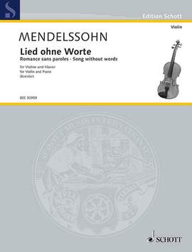 Mendelssohn: Songs without Words