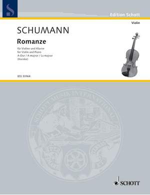 Schumann, R: Romance in A Major No. 16