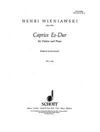 Wieniawski, H: Caprice E flat Major No. 17