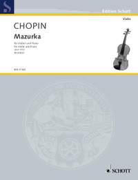 Chopin, F: Mazurka op. 33/2 No. 10