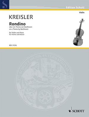 Kreisler, F: Rondino No. 1