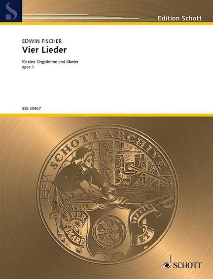 Fischer, E: 4 Lieder op. 1